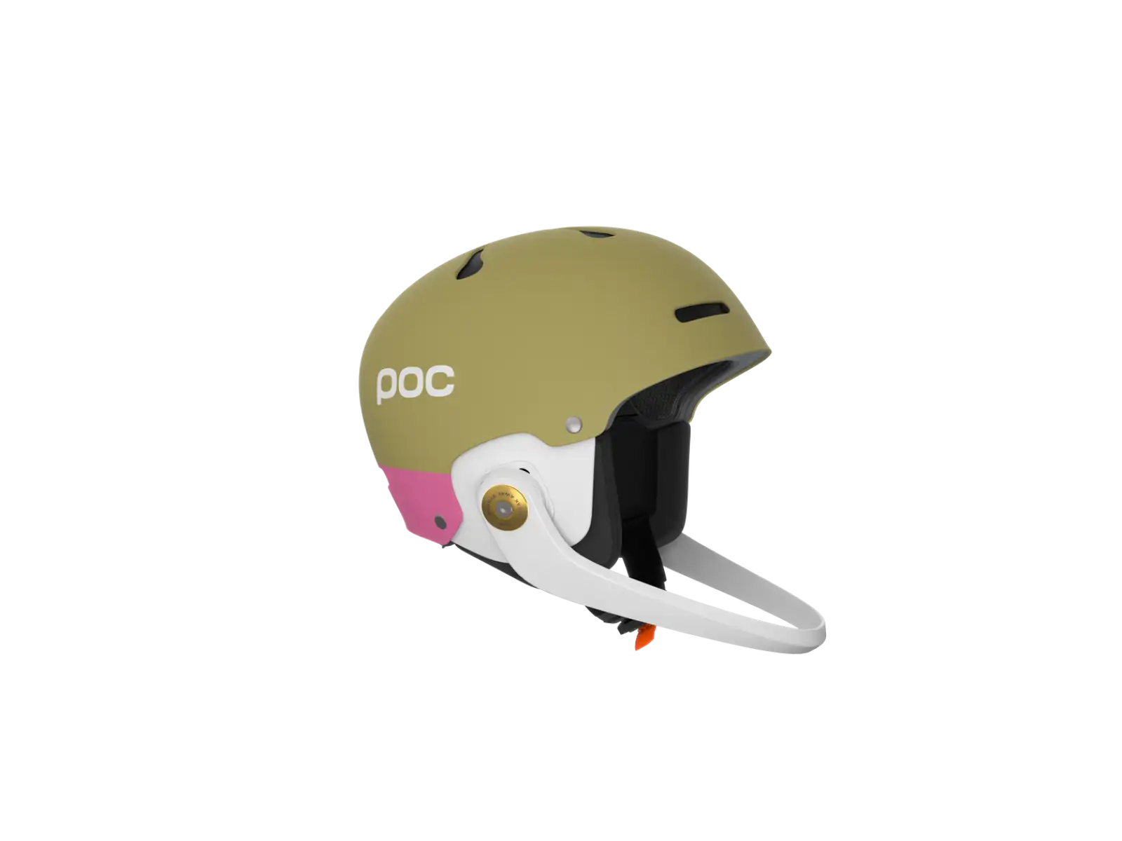 POC Artic SL MIPS lyžařská přilba Olivine Green Matt/Thulite Pink Matt