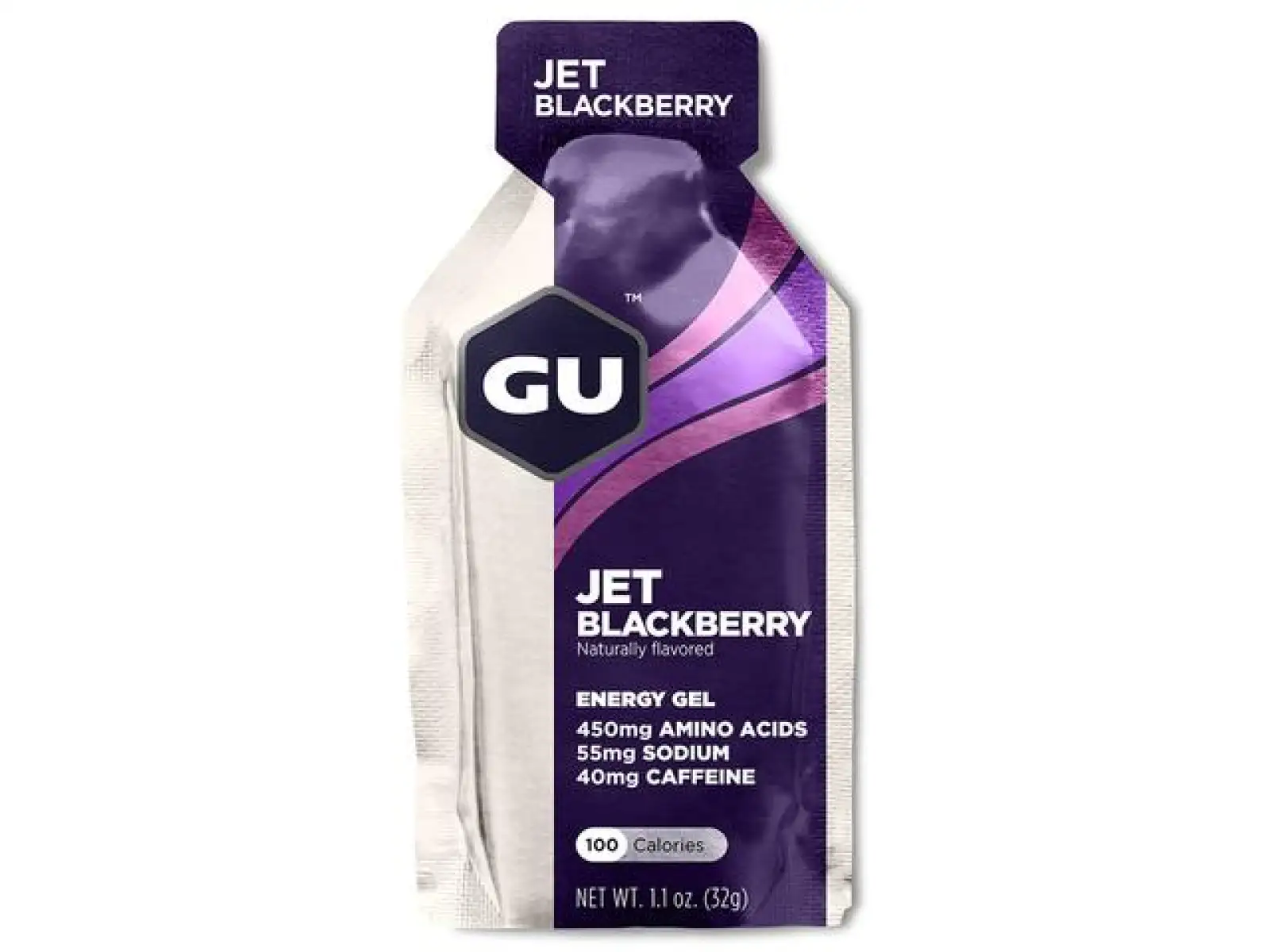 GU Energy Gel Jet Blackberry sáček 32 g