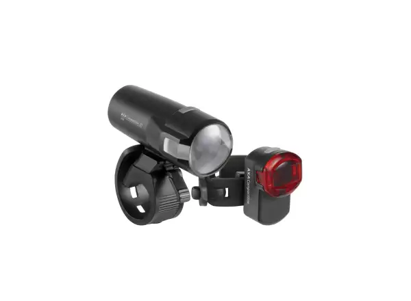 AXA Compactline 20 USB set přední + zadní světlo