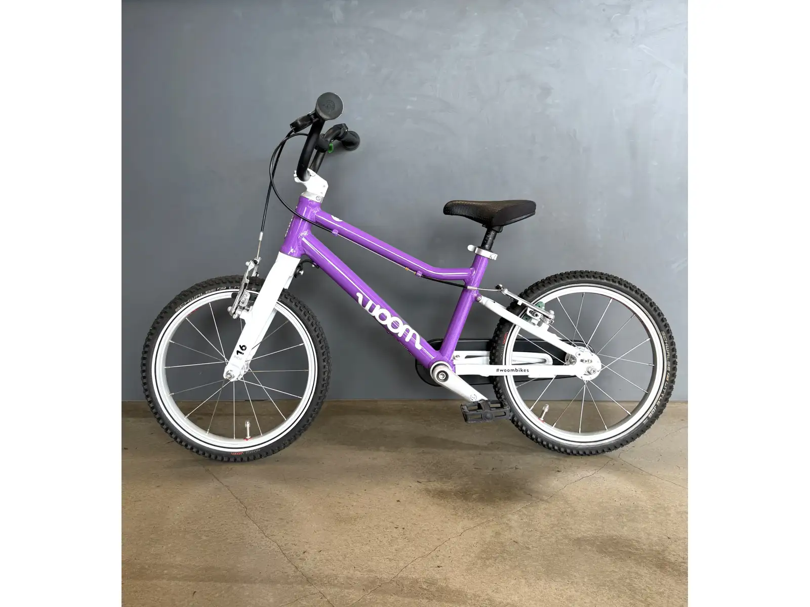 Woom 3 Purple 16 dětské kolo - BAZAR