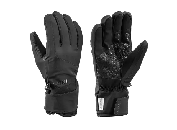 Leki Hikin Pro sjezdové rukavice Black