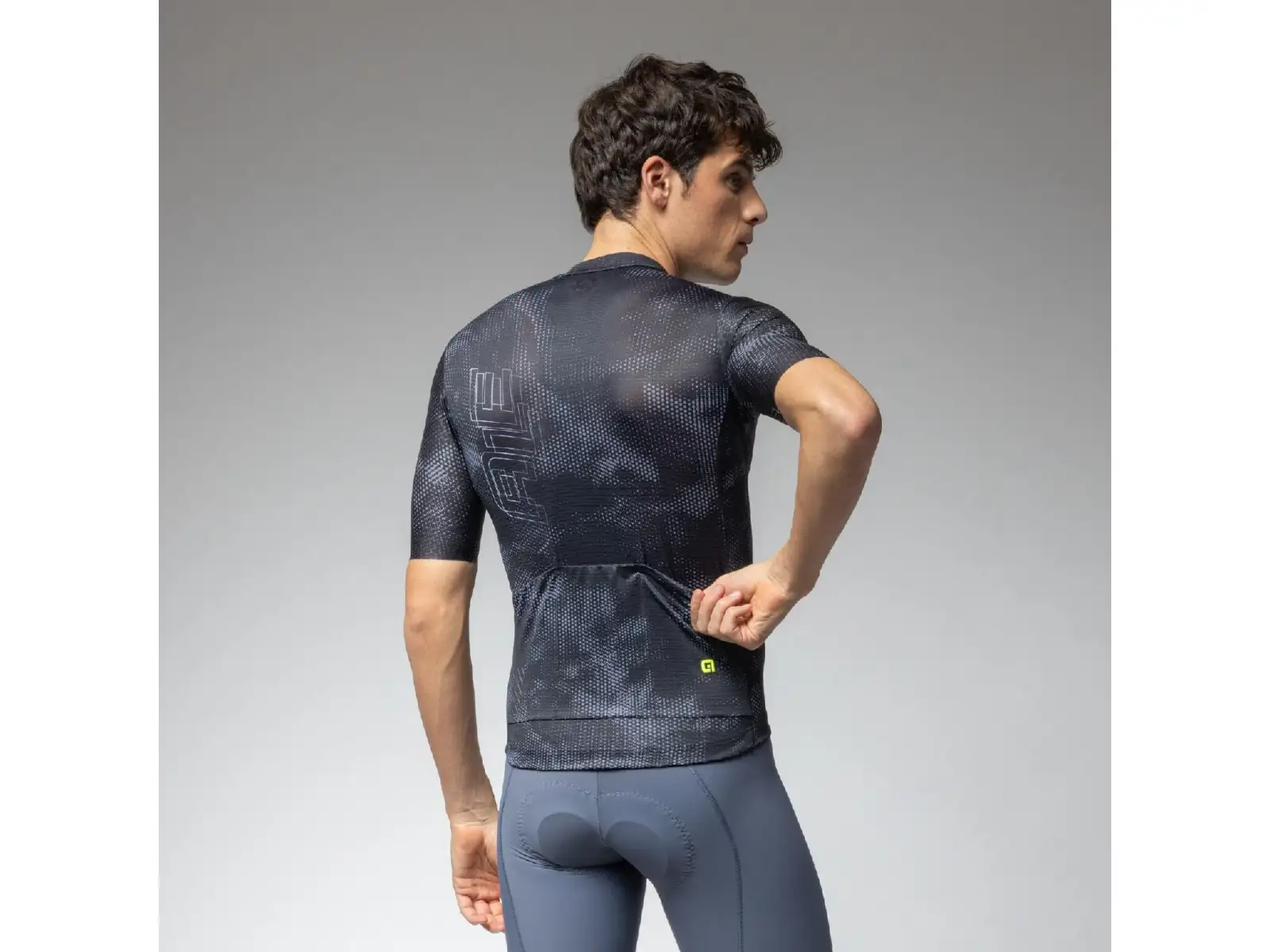 Alé Follow Me PR-E pánský dres krátký rukáv Black