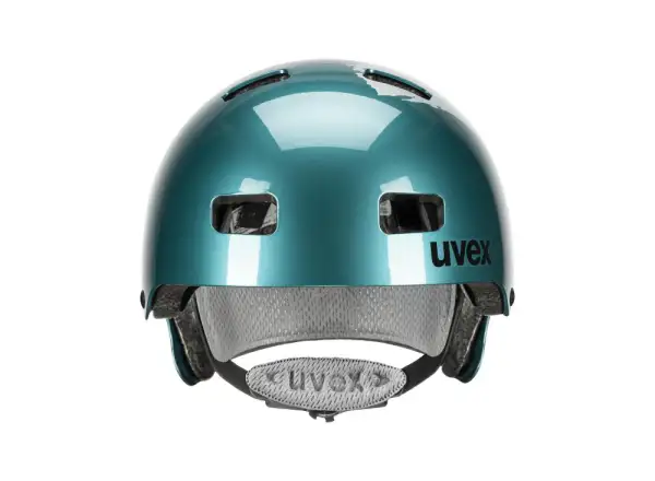 Uvex Kid 3 dětská přilba Teal/Silver