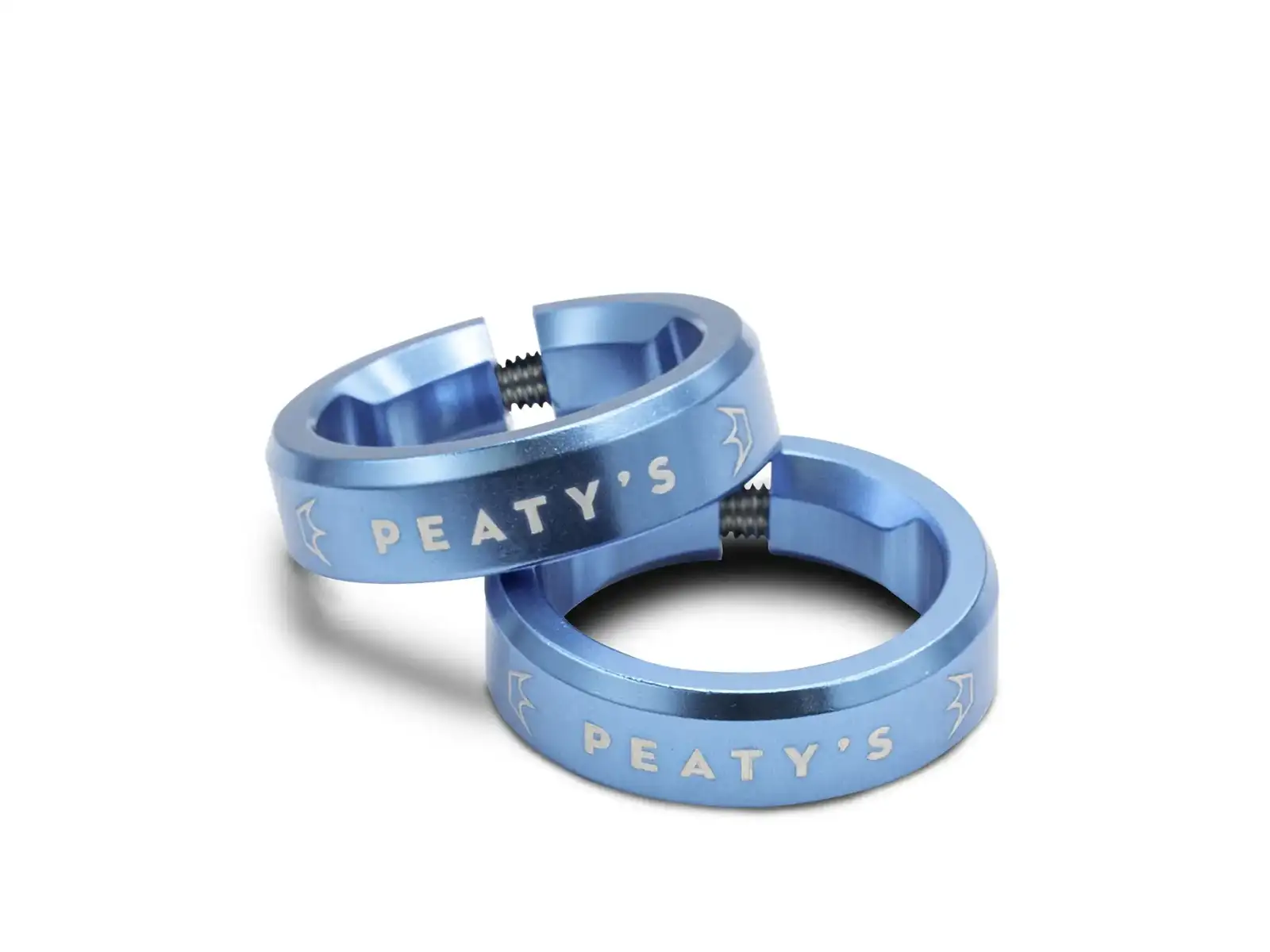Peaty's Monarch Lock Ring objímka gripu Turquoise