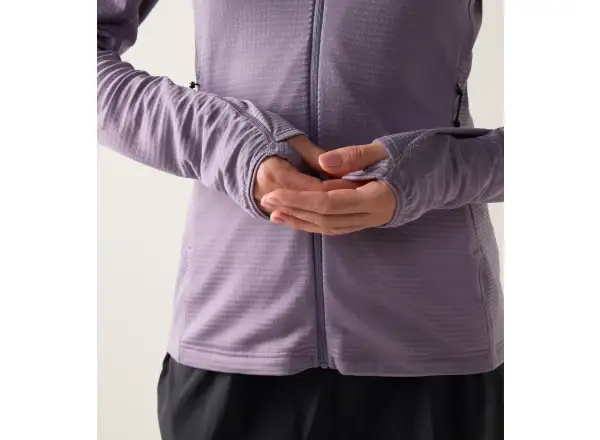 Haglöfs L.I.M Mid Multi Hood dámská mikina s kapucí Purple Fog