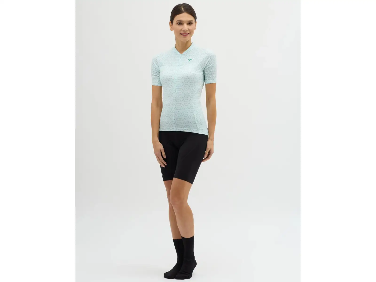SIlvini Catirina dámský dres krátký rukáv Cloud/Green