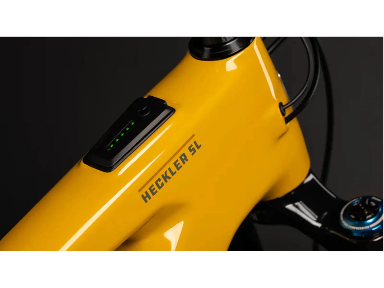 Santa Cruz Heckler SL 1 CC MX X0 AXS RSV celoodpružené elektrokolo Gloss Mustard