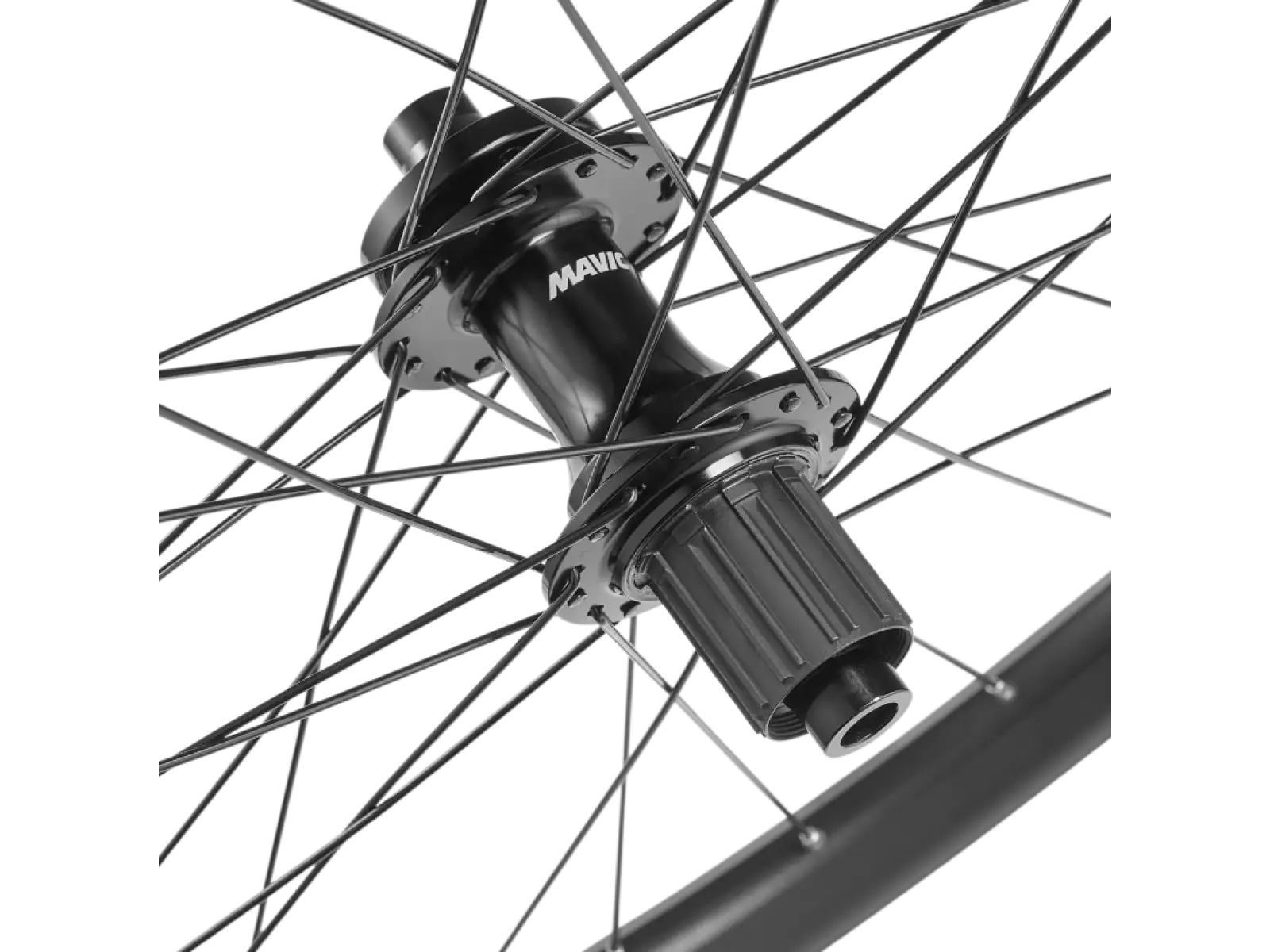 Mavic E-Access XR27 29" Disc 6děr 12x100/12x142 mm vypletená kola ořech Shimano HG