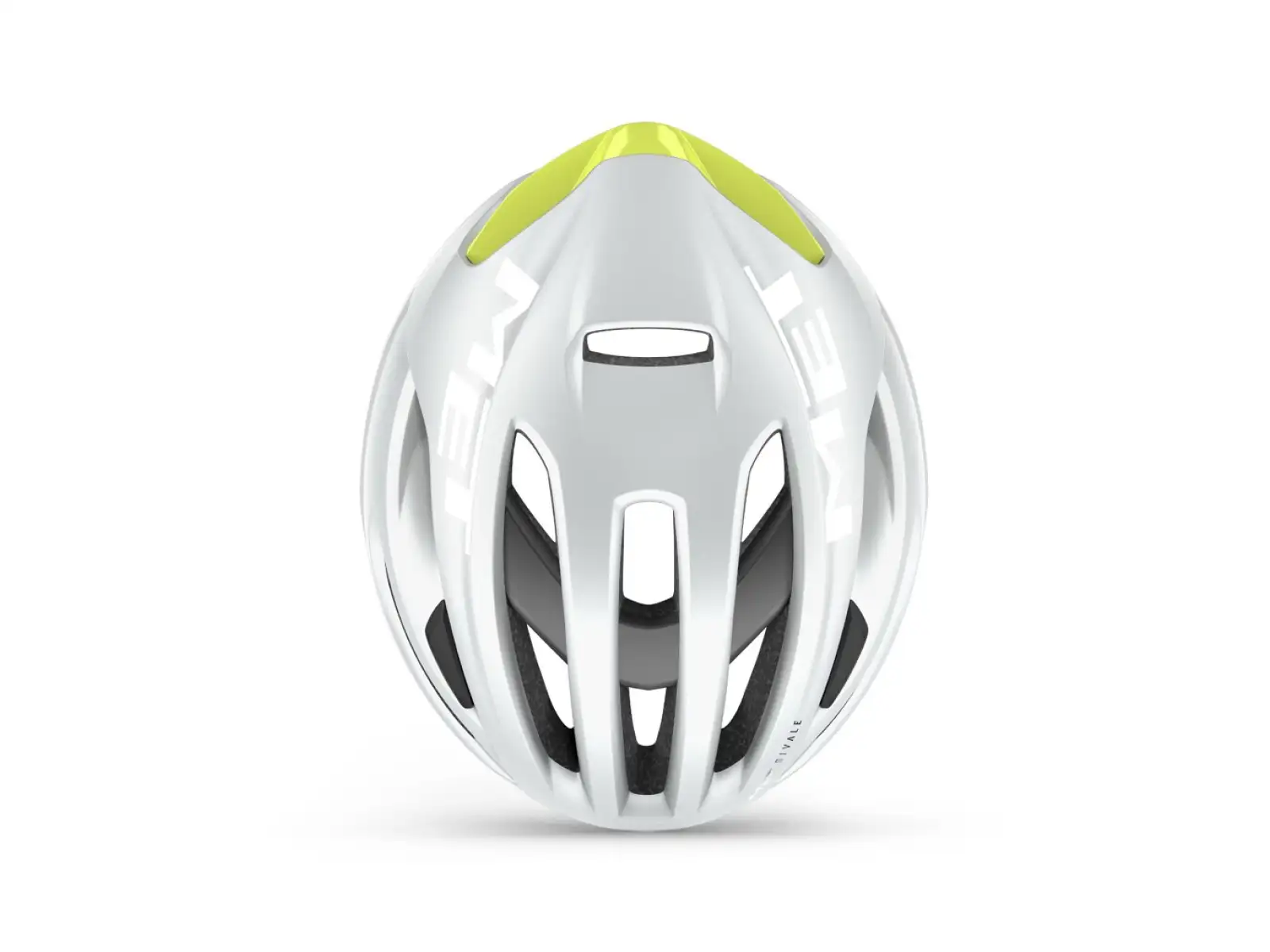 MET Rivale MIPS přilba Undyed White/Lime
