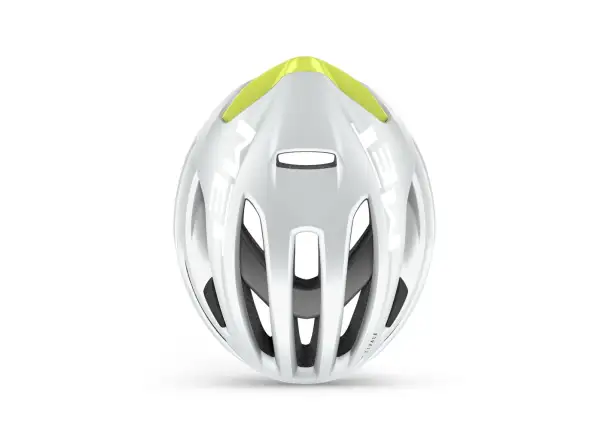 MET Rivale MIPS přilba Undyed White/Lime