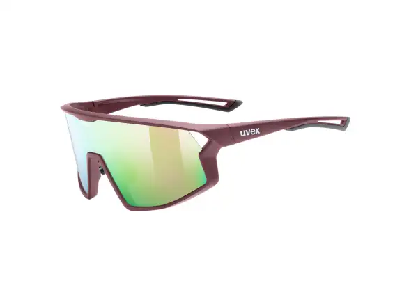Uvex Skyryse sluneční brýle Burgundy Matt/Mirror Rose