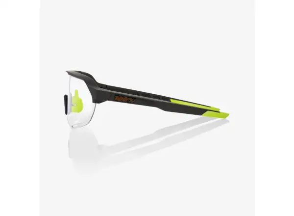 100% S2 sportovní brýle Soft Tact Cool Grey/Photochromic