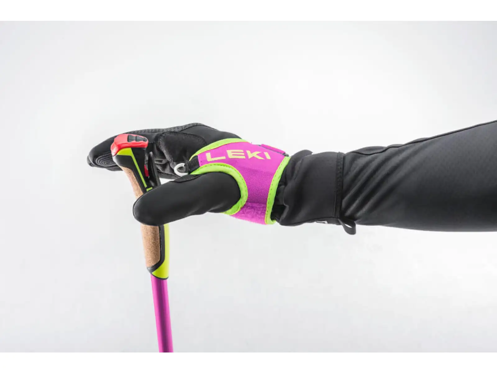 Leki PRC 750 běžecké hole neon pink/neon yellow/black
