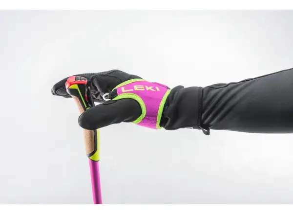 Leki PRC 750 běžecké hole neon pink/neon yellow/black