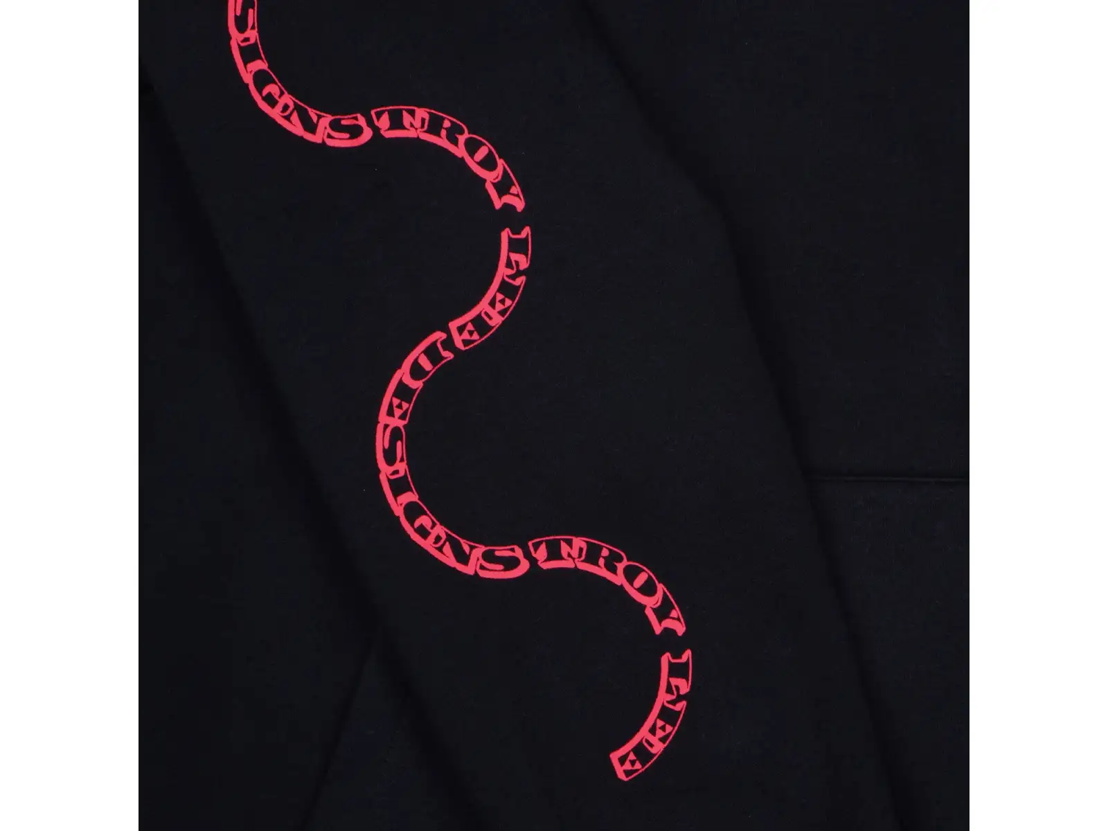 Troy Lee Designs Pink Slips pánská mikina Black
