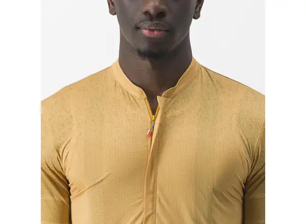 Castelli Unlimited Terra pánský dres krátký rukáv Honey