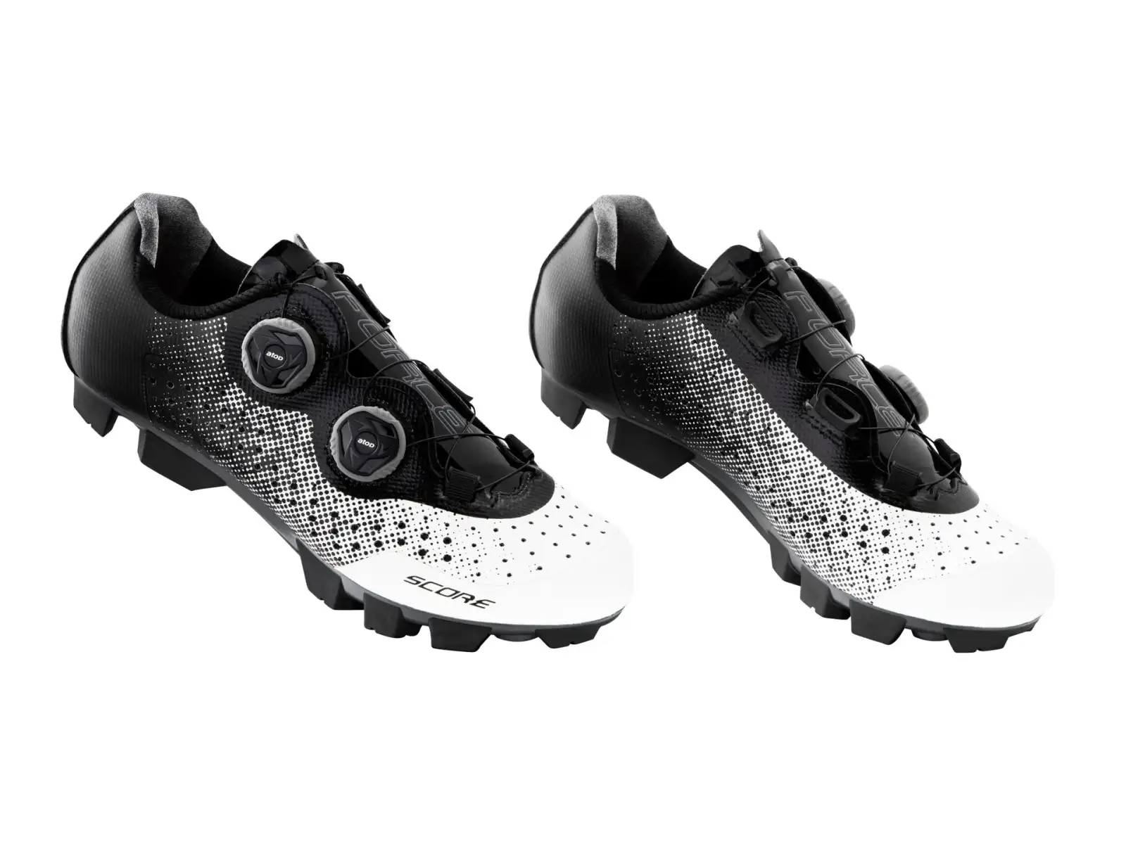 Force Score MTB pánské tretry bílá/černá