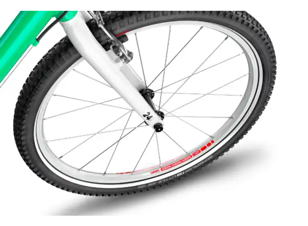 Woom 5 dětské kolo 24" Mint Green