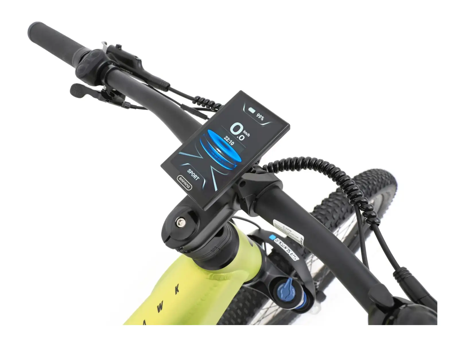 Apache Hawk 1 MX 720 Wh horské elektrokolo fluo žlutá
