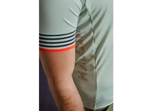 Maloja TeseroM. pánský dres krátký rukáv Pastel Pine
