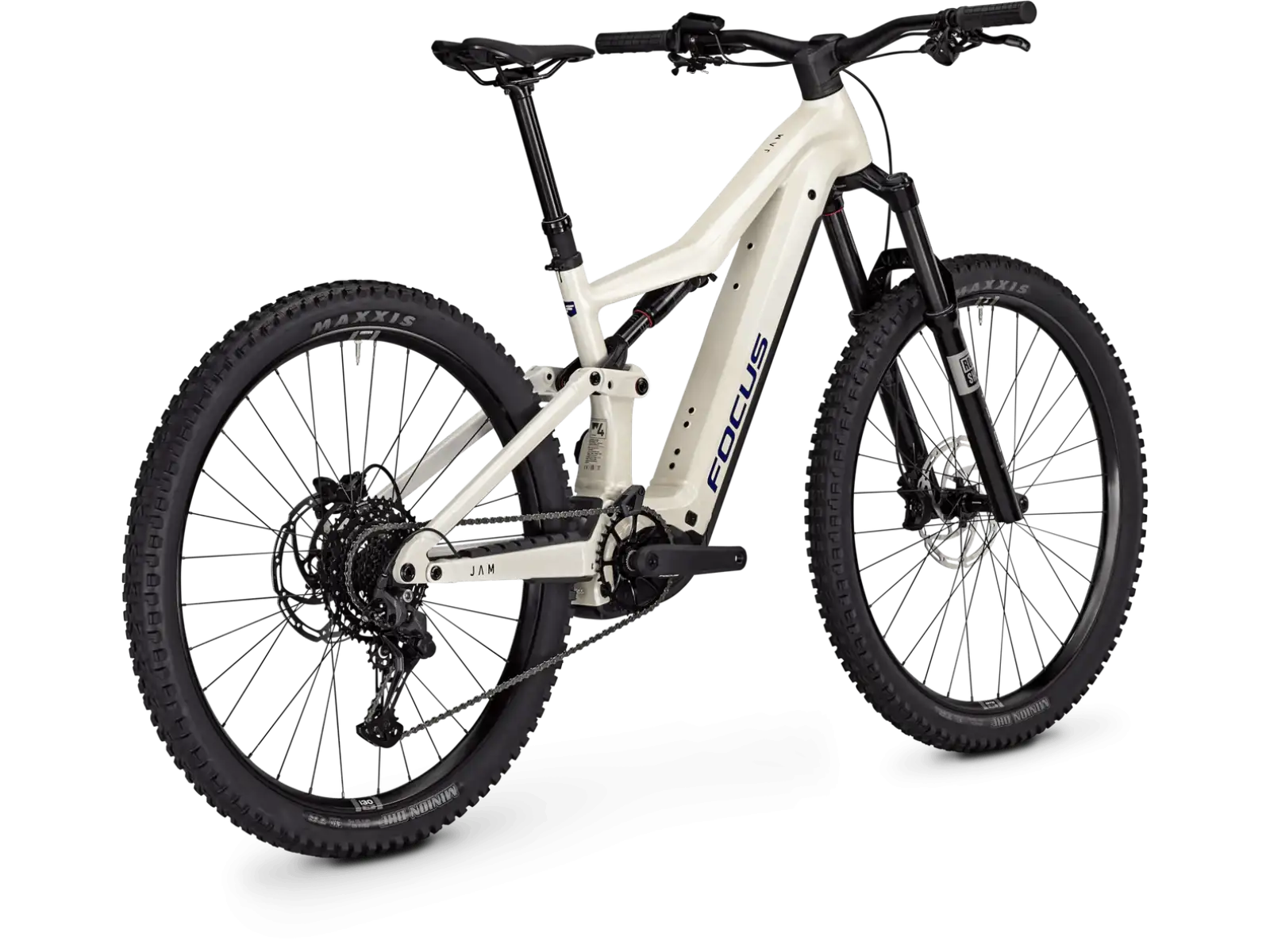 Focus JAM 7 600Wh celoodpružené elektrokolo Champagne / Shellwhite