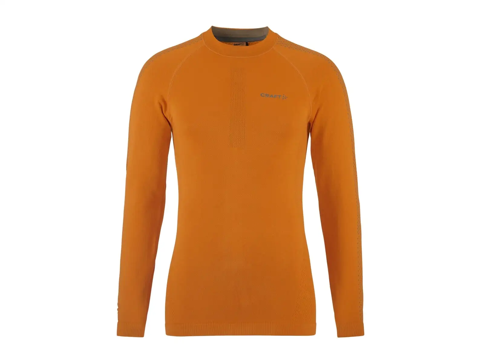 Craft ADV Warm Intensity pánské funkční triko dlouhý rukáv oranžová