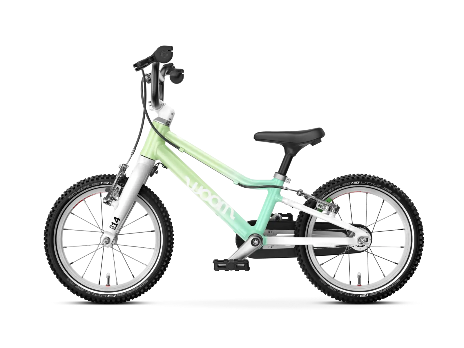 Woom GO 2 dětské kolo 14 Spearmint Crush Limited