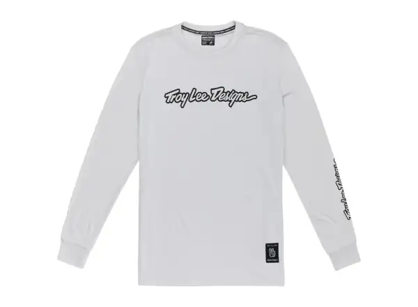 Troy Lee Designs Skyline Ride Tee Signature pánský dres dlouhý rukáv Mist