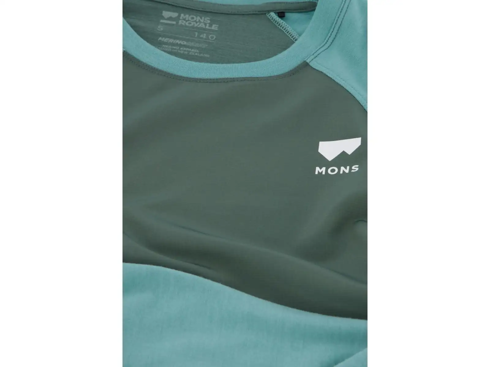 Mons Royale Tarn Merino Shift Wind dámský dres dlouhý rukáv sage/burnt sage