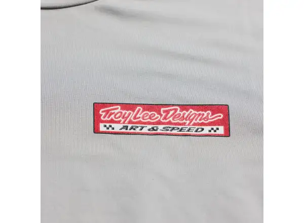 Troy Lee Designs Ruckus Ride Tee pánský dres dlouhý rukáv Custom Paint Mid Gray