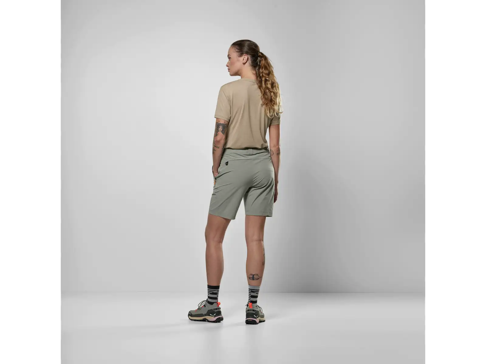 Salewa Puez Talvena Durastretch dámské kraťasy Shadow