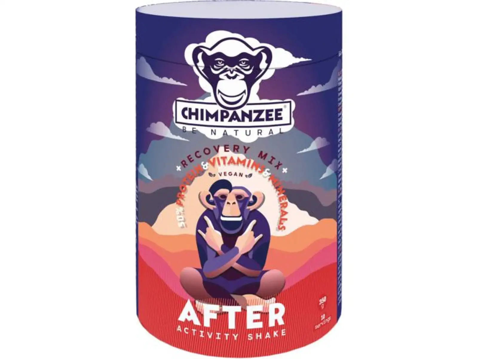 Chimpanzee Quick Mix Protein proteinový regenerační nápoj Cocoa/Maple 350 g