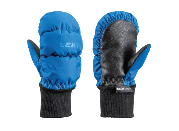 Leki Little Eskimo Mitt Short dětské sjezdové rukavice sky blue