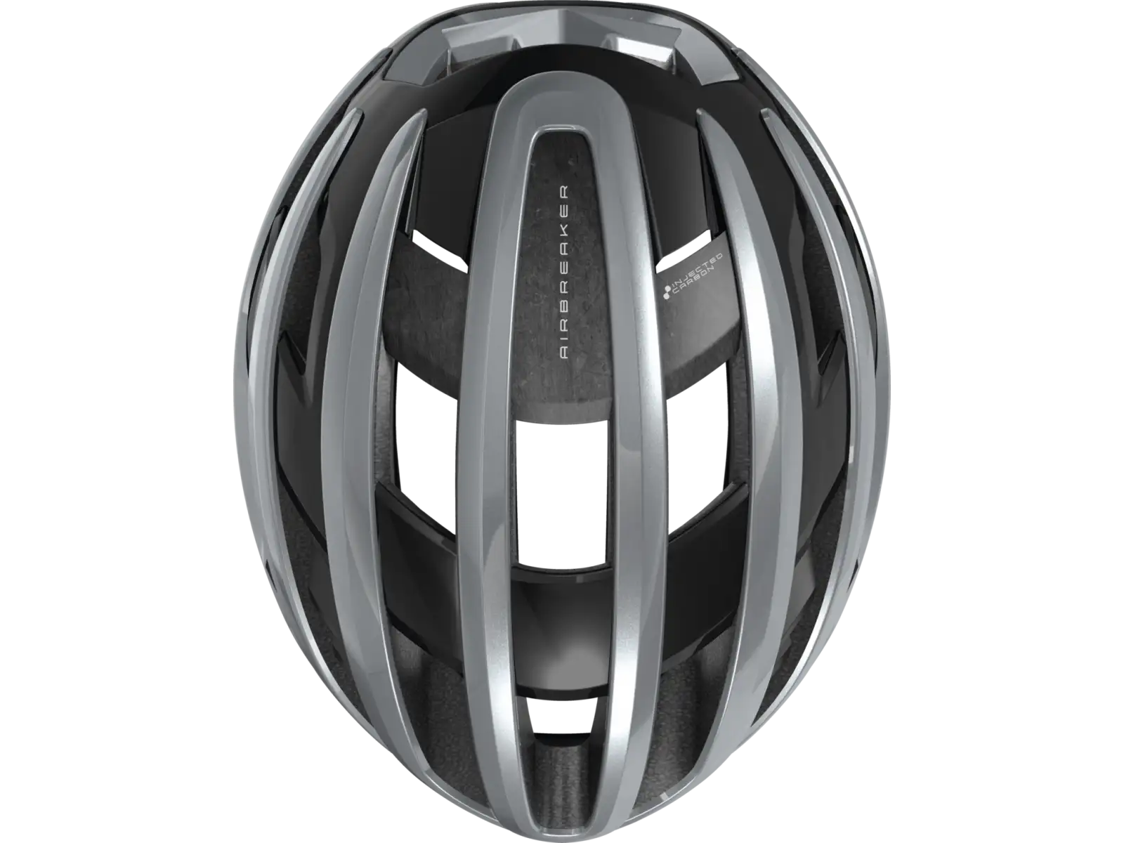 Abus AirBreaker 2.0 silniční přilba Graphite Silver
