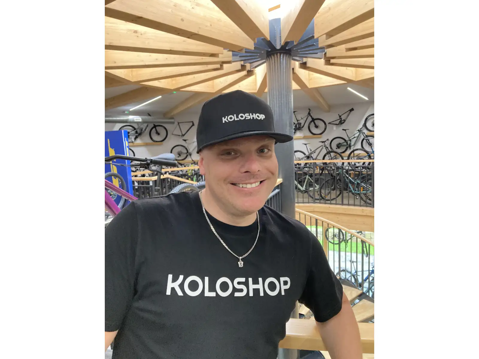 Koloshop Snapback Rapper 2024 kšiltovka Black