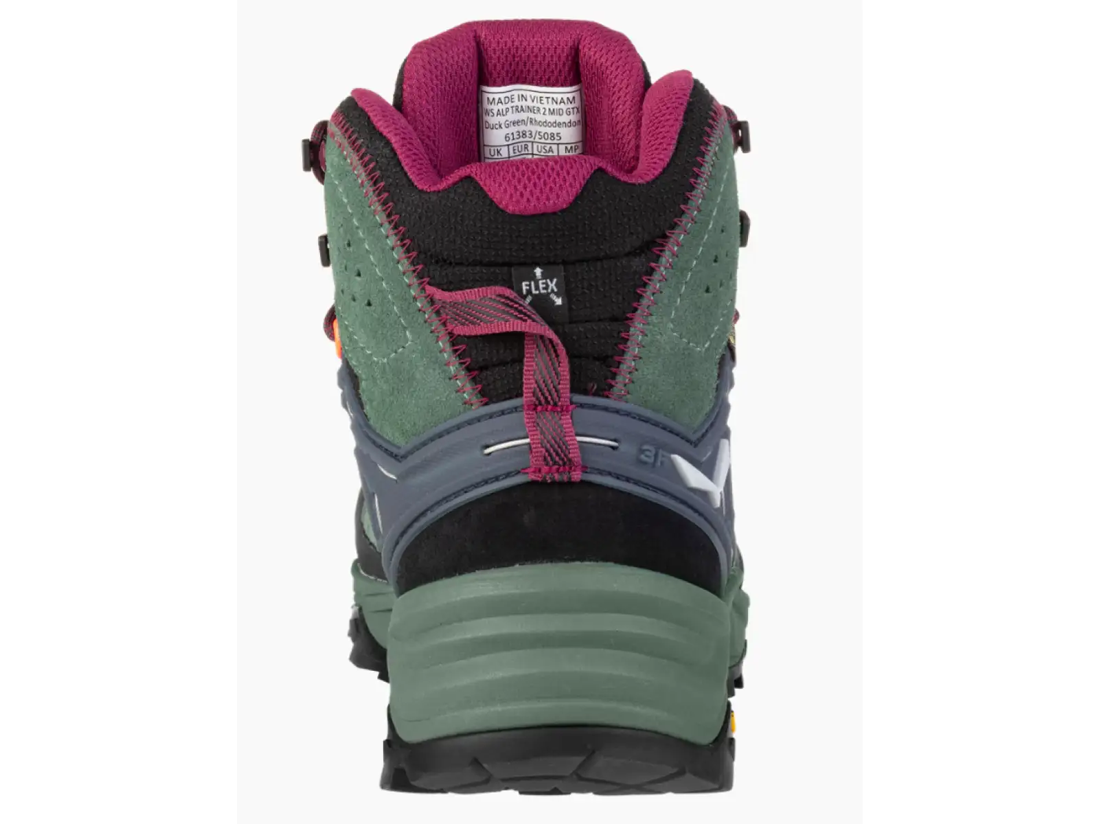 Salewa Alp Trainer 2 Mid GTX dámské boty Duck Green/Rhododendon