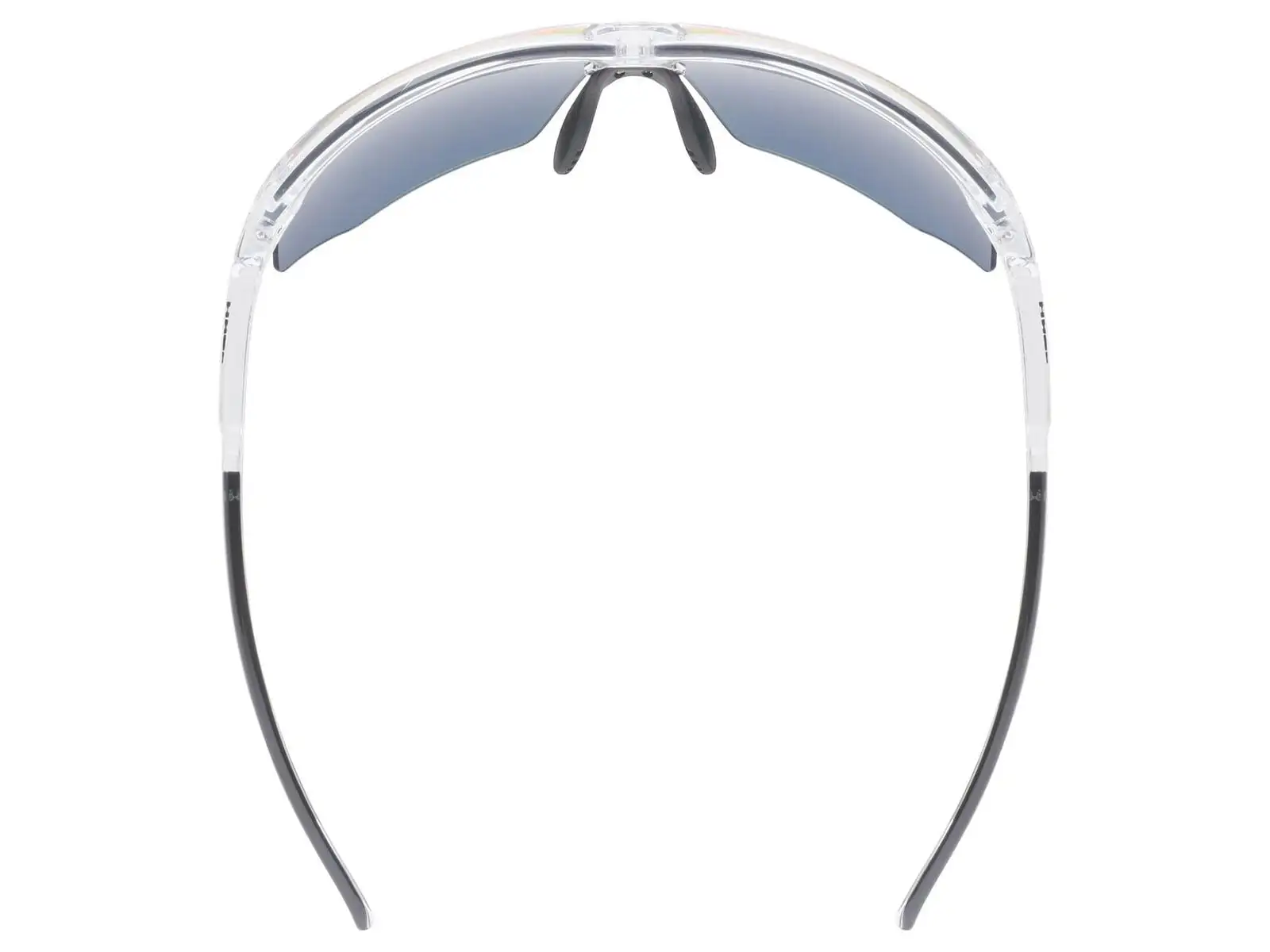Uvex Aerios sportovní brýle Black Clear/Mir. Red