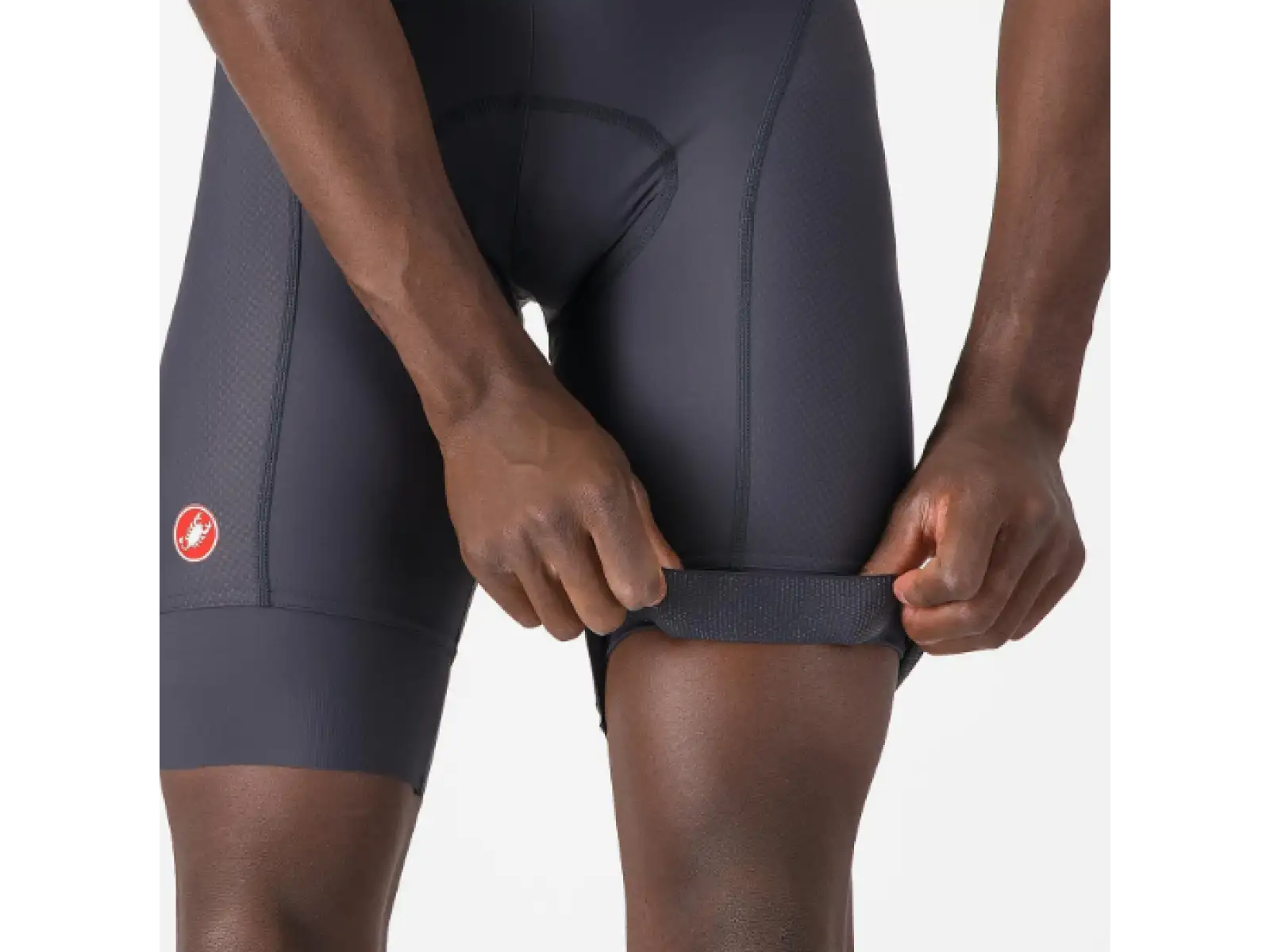 Castelli Competizione 2 pánské kalhoty s laclem Dark Gray