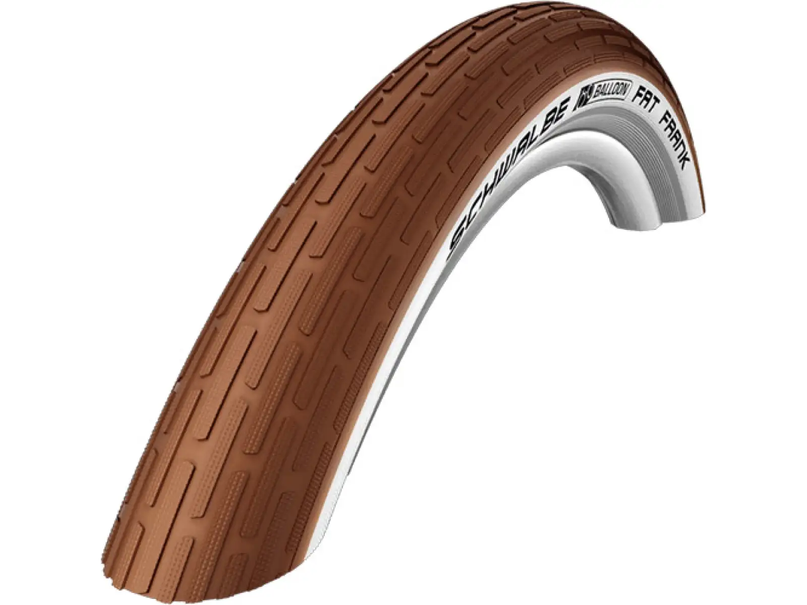 Schwalbe Fat Frank 29x2,00" MTB plášť drát Brown-WhiteWall