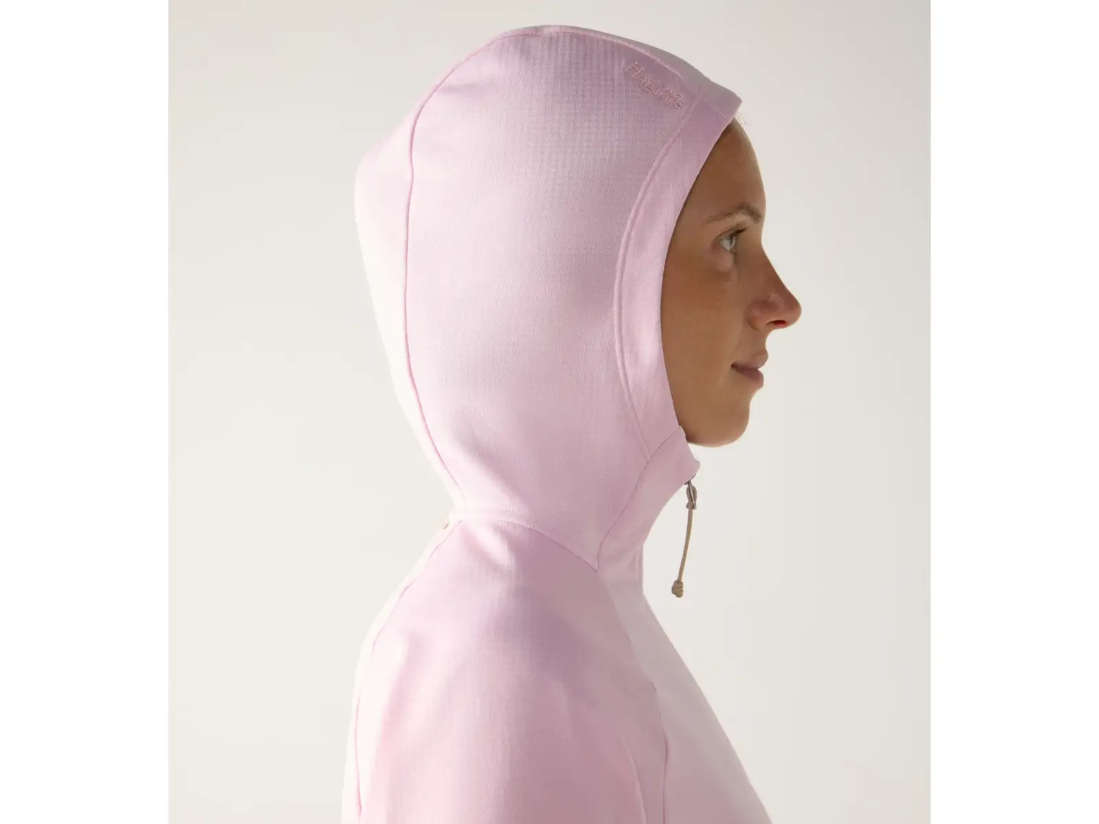 Haglöfs  Korp Mid Hood dámská mikina Fresh Pink