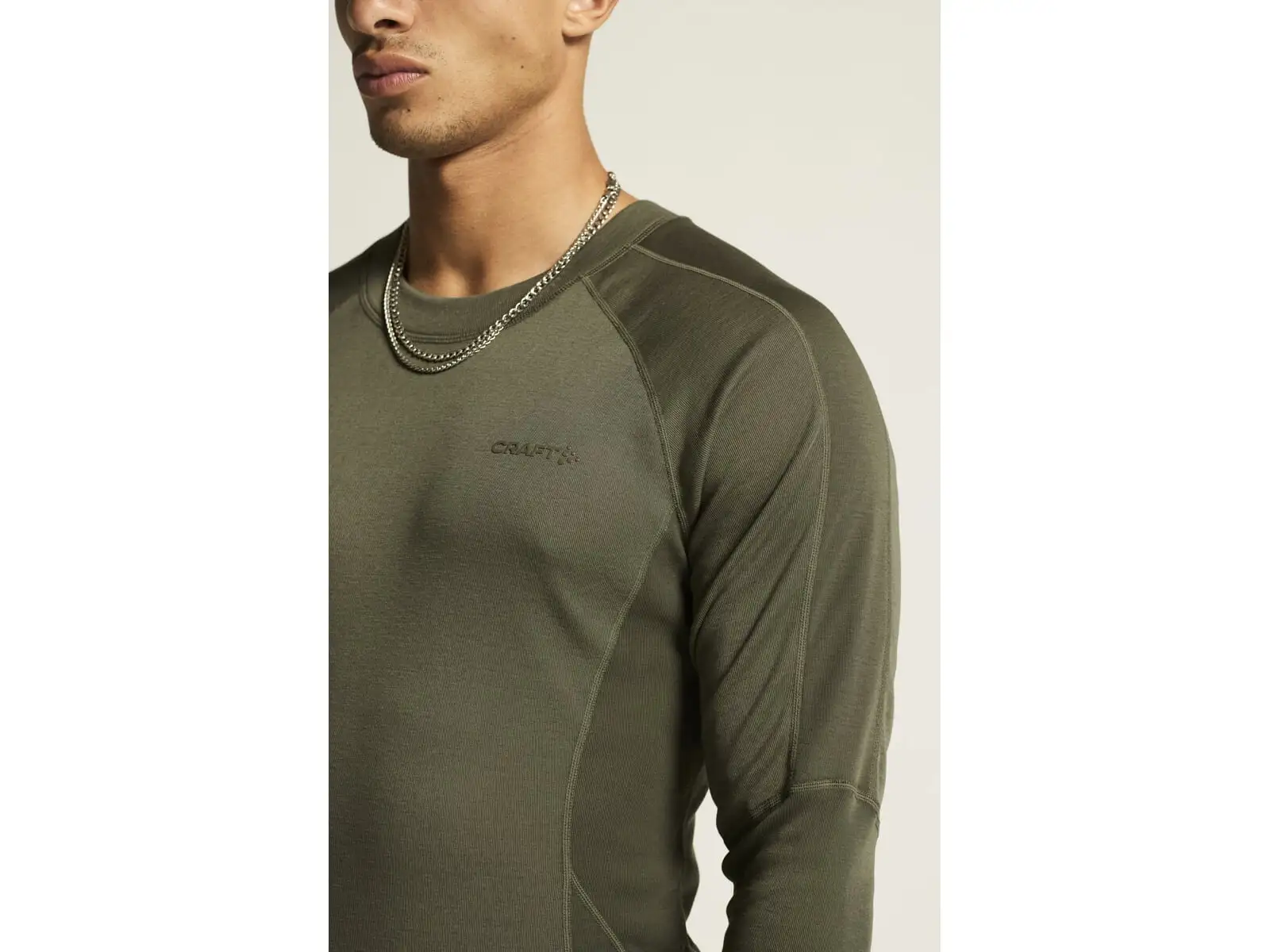 Craft Core Warm Baselayer pánský funkční set zelená
