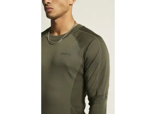 Craft Core Warm Baselayer pánský funkční set zelená