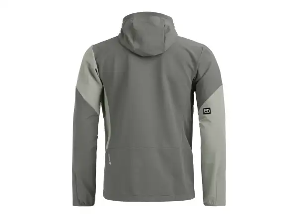 Ortovox Ortler Softshell Plus Jacket pánská softshellová bunda Dark Sage