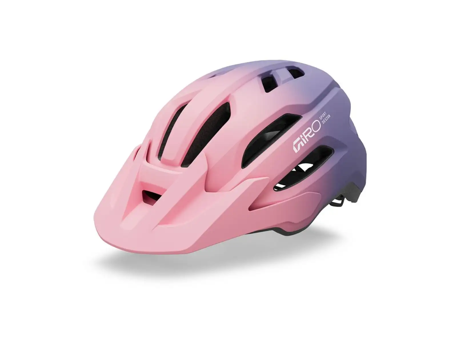 Giro Fixture II MIPS Youth dětská přilba Mat Light Pink/Purple Fade