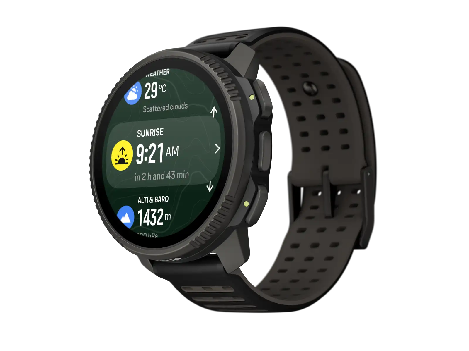 Suunto Vertical 2 Titanium chytré hodinky Black