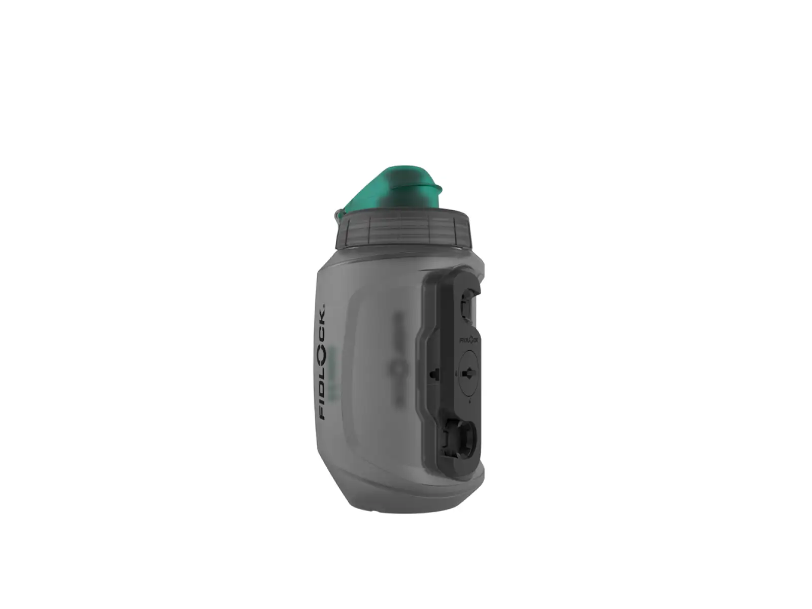 Fidlock Twist set antibakteriální láhev Smoke 550 ml + základna na rám