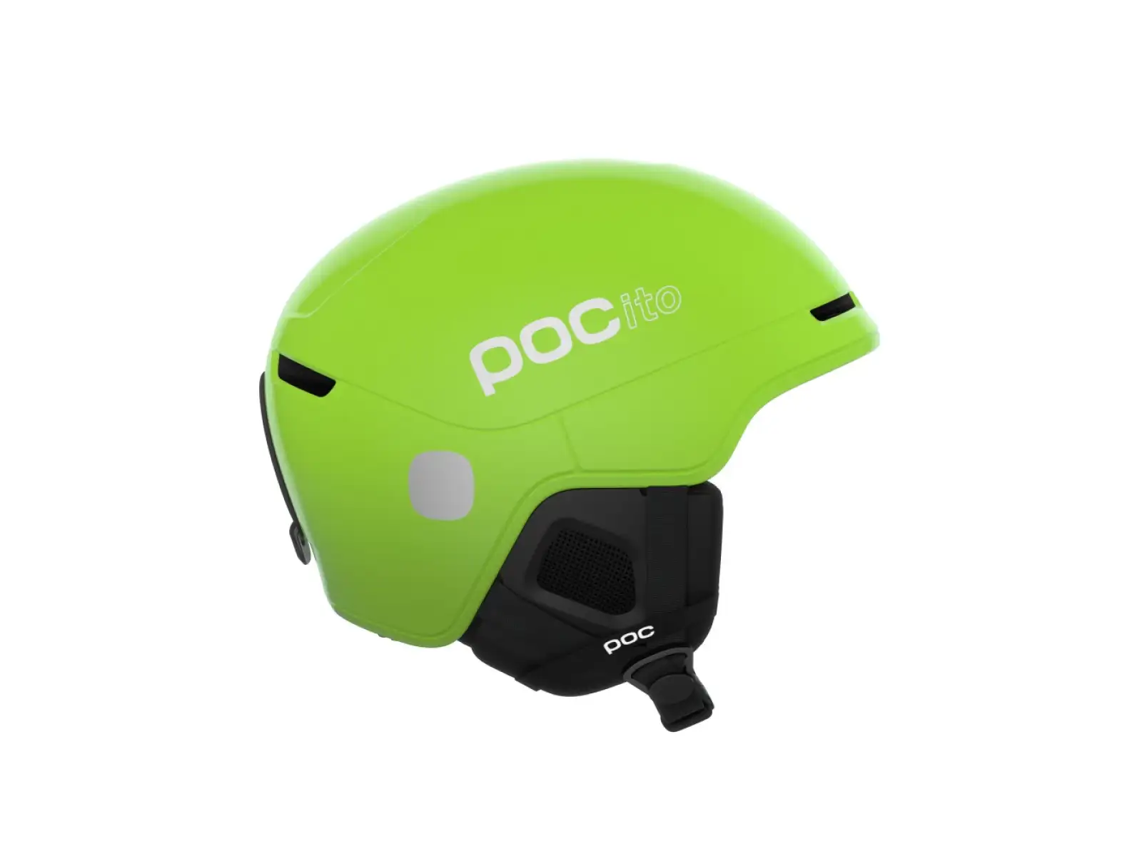 POC POCito Obex MIPS dětská lyžařská helma Fluorescent Yellow/Green, vel. M-L