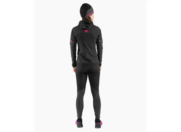 Dynafit Reflective dámské legíny Black Out/Pink Glo
