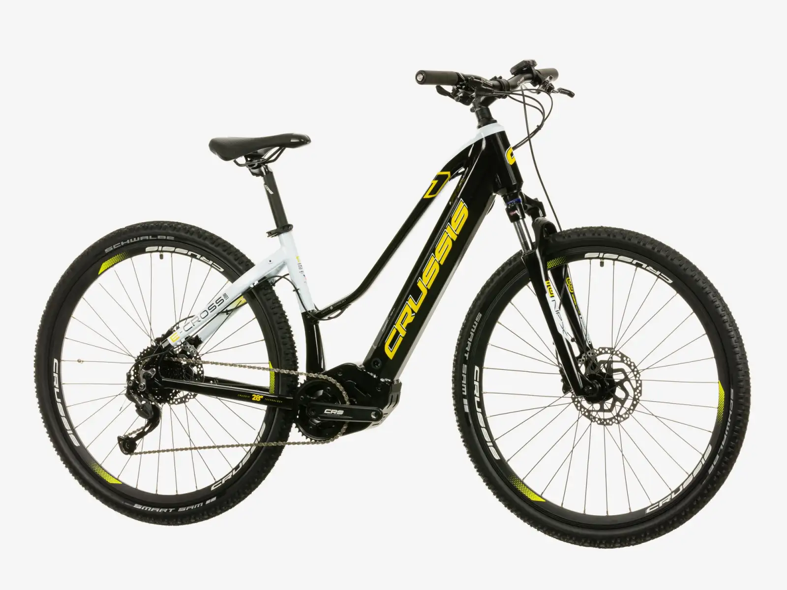 Crussis e-Cross low 7.9 (522 Wh) krosové nízkonástupové elektrokolo
