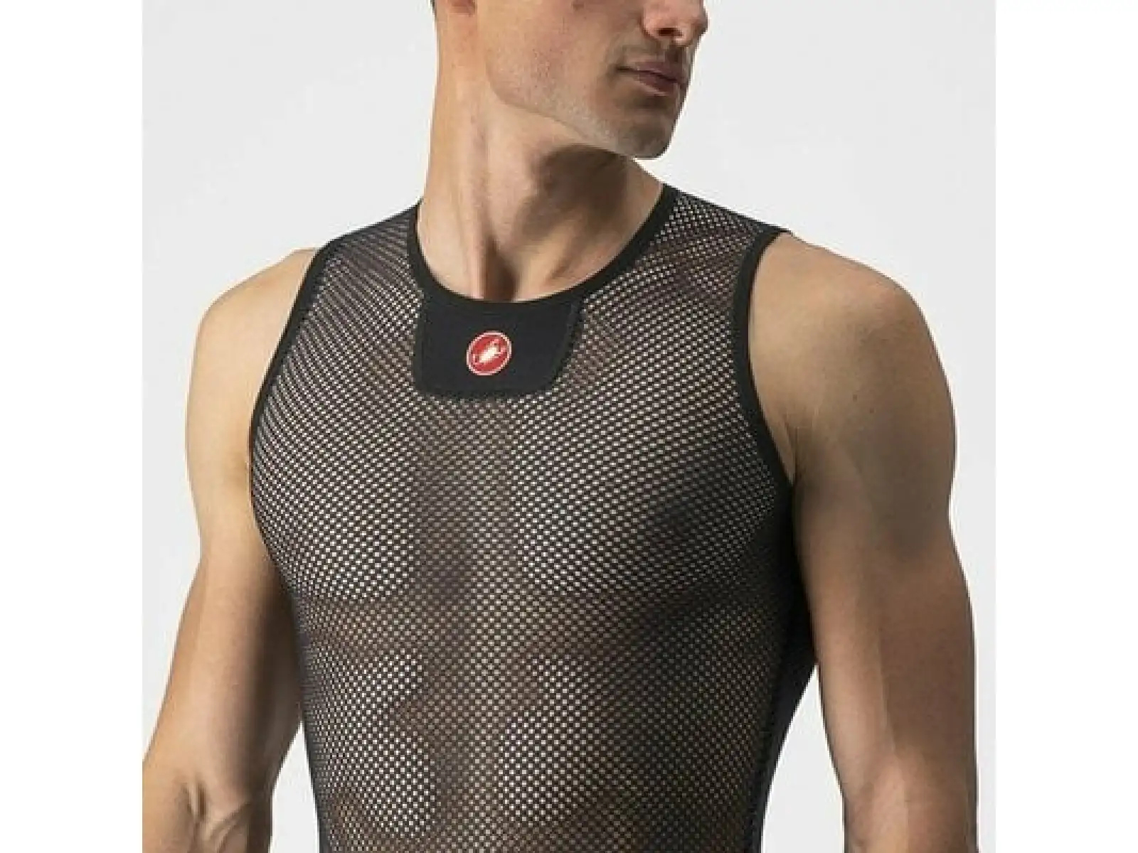 Castelli Core Mesh 3 pánské triko bez rukávů Black